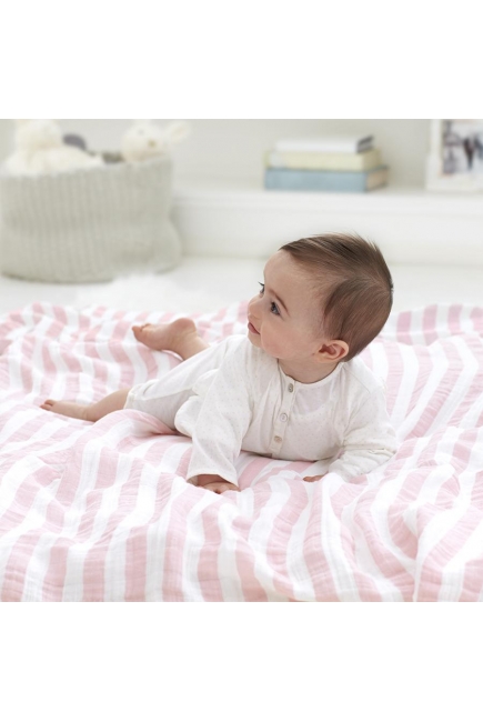 Муслиновые пеленки для новорожденных Aden&Anais большие, набор 4, Heart Breaker