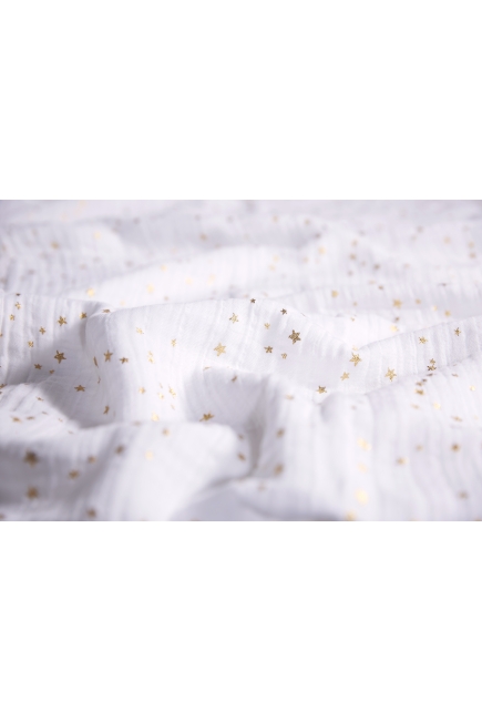 Муслиновые пеленки для новорожденных Aden&Anais мерцающие большие, набор 3, Metallic Gold