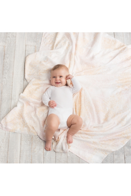 Бамбуковые пеленки для новорожденных Aden&Anais большие, набор 3, Metallic primrose