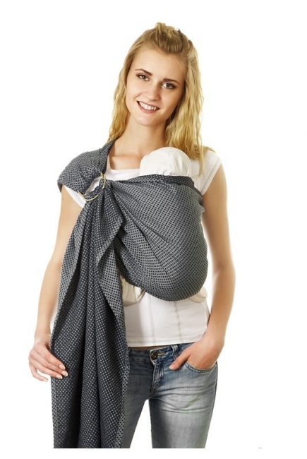 Слинг с кольцами Mums Era "Нордик", антрацит