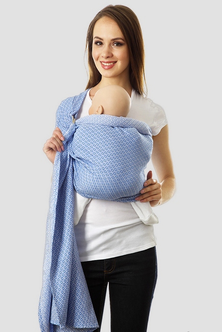 Слинг с кольцами Mums Era "Диамант", ниагара