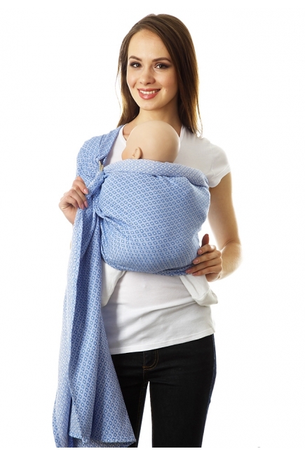 Слинг с кольцами Mums Era "Диамант", ниагара