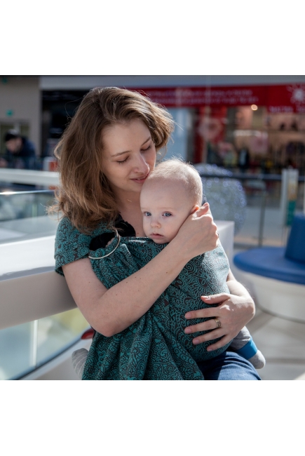 Слинг с кольцами Mums Era "Mendi", тиффани