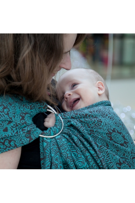 Слинг с кольцами Mums Era "Mendi", тиффани