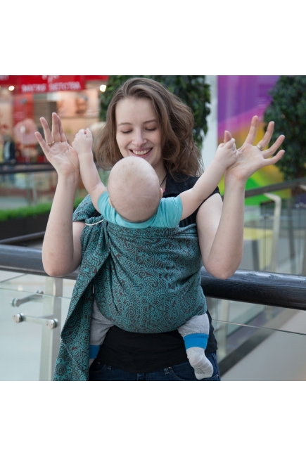 Слинг с кольцами Mums Era "Mendi", тиффани