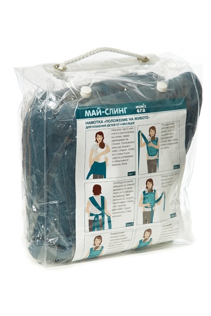 Май-слинг Mums Era "Нидл", радуга