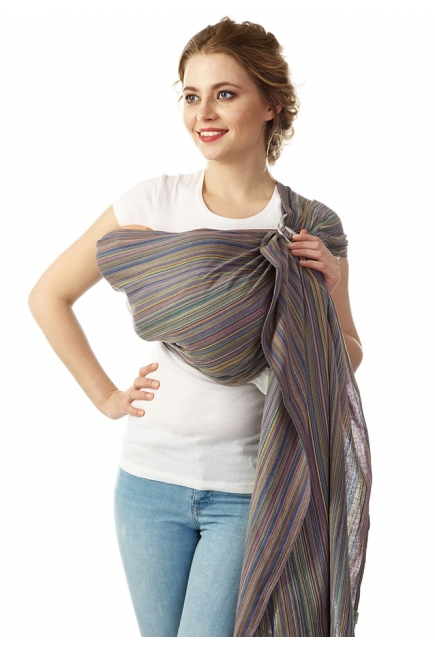 Слинг с кольцами Mums Era "Лайн", ирис