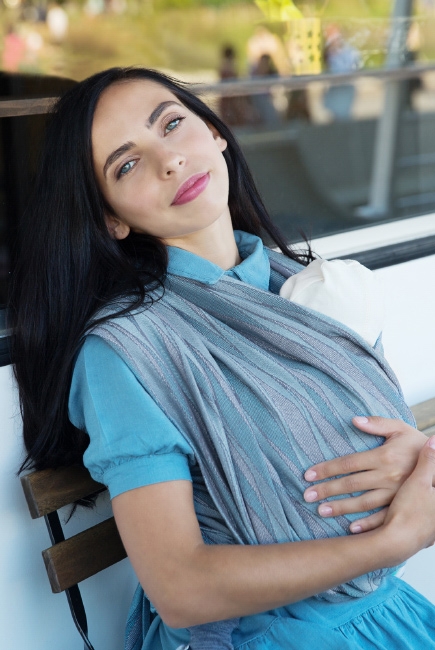 Слинг-шарф Velina, Mint Waves