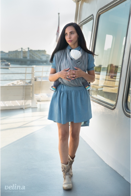 Слинг-шарф Velina, Mint Waves