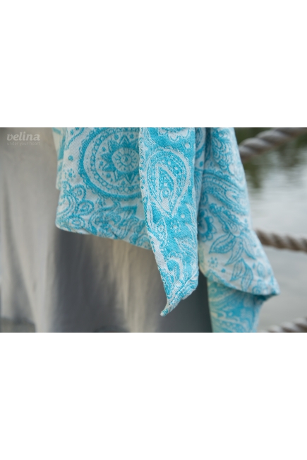 Слинг-шарф Velina, Aquamarine Paisley