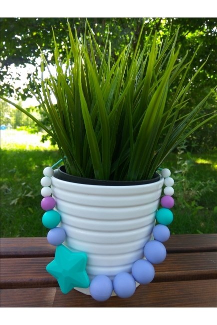 Слингобусы Аврора, бирюзово-сиреневые