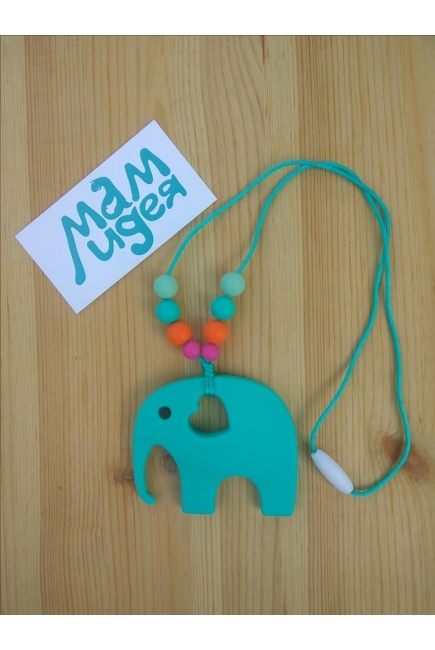 Слингобусы с прорезывателем Сафари, бирюзовые