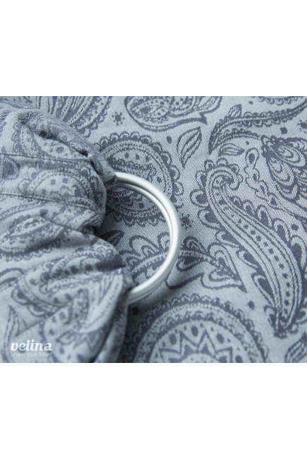 Слинг с кольцами Velina, Grey Paisley