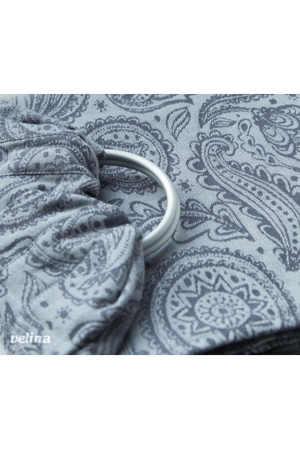 Слинг с кольцами Velina, Grey Paisley