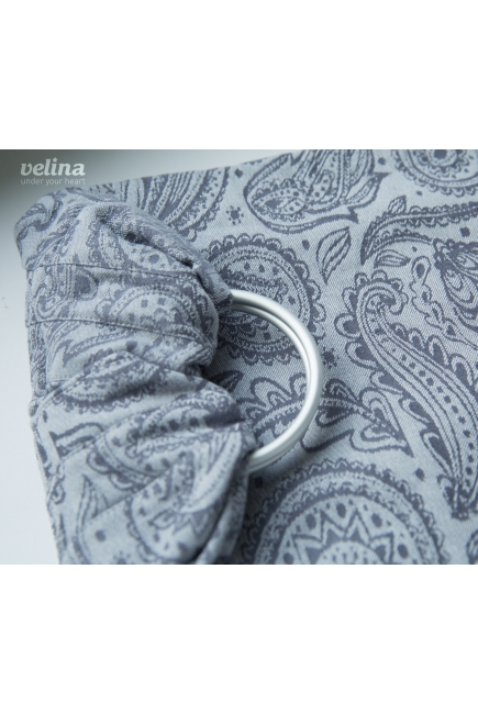 Слинг с кольцами Velina, Grey Paisley