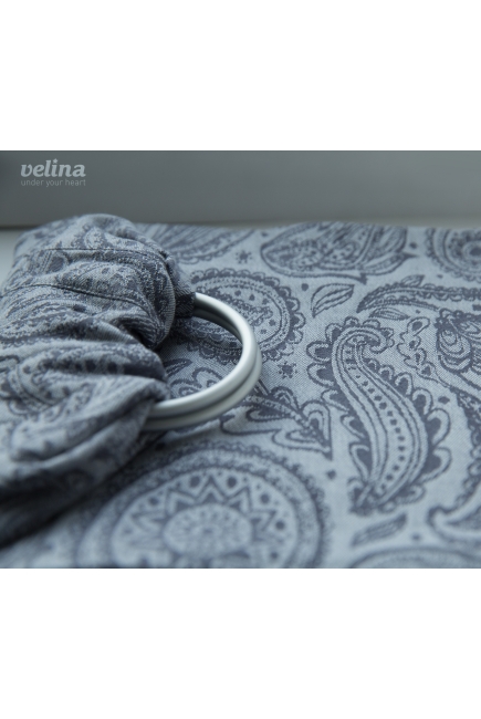 Слинг с кольцами Velina, Grey Paisley
