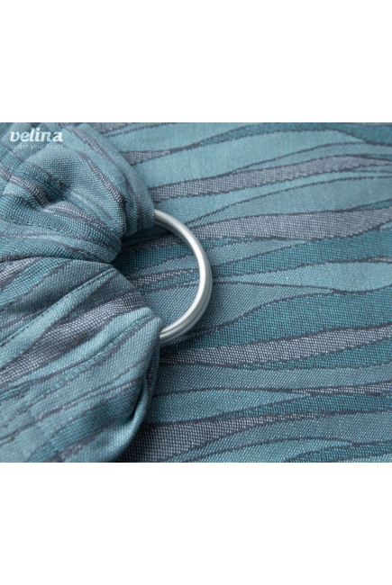 Слинг с кольцами Velina, Mint Waves