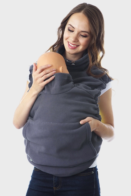 Слингонакидка флисовая Molly, графит