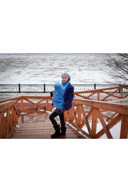 Слингонакидка флисовая Vesta, аквамарин