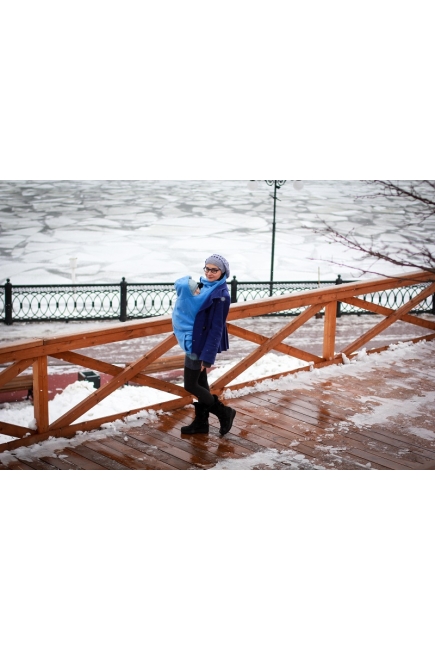 Слингонакидка флисовая Vesta, аквамарин