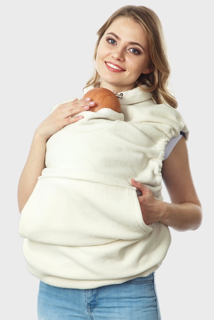 Слингонакидка флисовая Molly, экрю