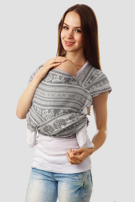 Май-слинг Mums Era "Elephant", графит