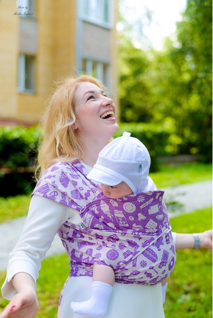 Май-слинг Mums Era "Sweet", амарант