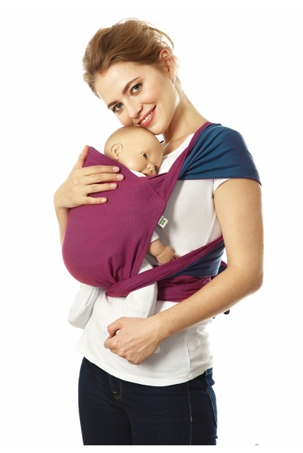 Май-слинг Mums Era "Casual", нэви/лилак