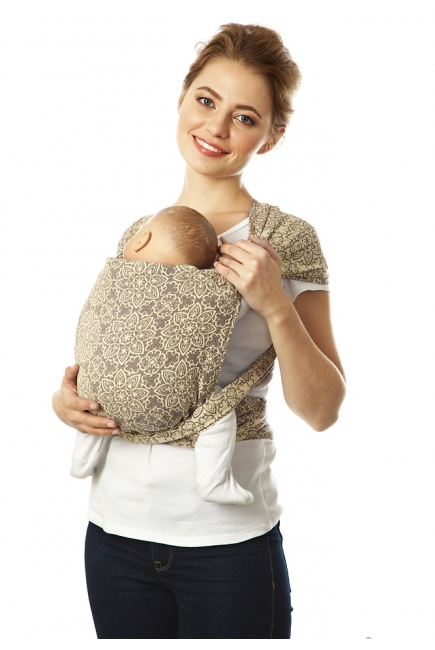 Май-слинг Mums Era "Блум", грей