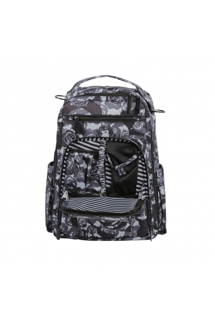 Рюкзак для мамы Ju-Ju-Be - Be Right Back, Onyx Black Petals