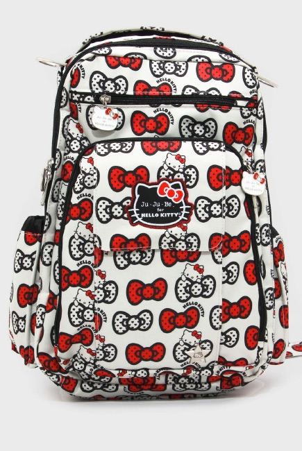 Рюкзак для мамы Ju-Ju-Be - Be Right Back, Hello Kitty Peek a Bow