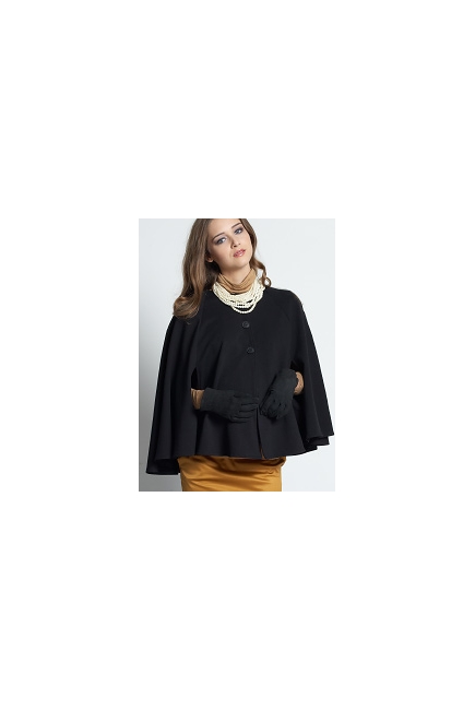 Классическая накидка для беременных и кормящих Mothers en Vogue, черный