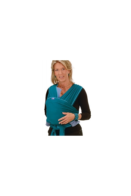 Слинг-шарф Hoppediz трикотажный, цвет морской волны (jade-green)