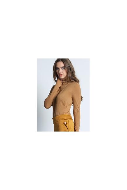 Топ для кормления Mothers en Vogue "Turtleneck", цвет верблюжий