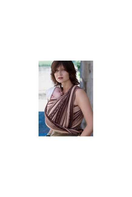 Слинг-шарф Ellevill Zara Tricolor Sandstorm со льном