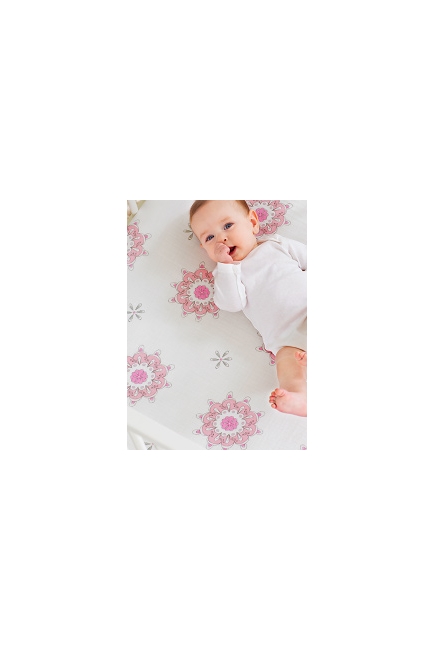 Aden&Anais простынка на матрас For the Birds (птички)