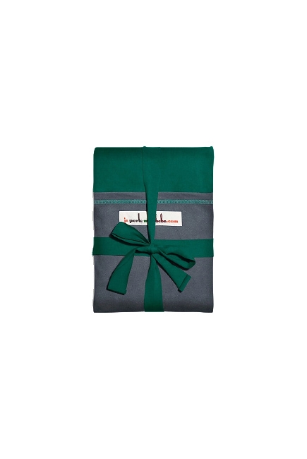 Слинг-шарф JPMBB трикотажный, цвет "зеленый - синесерый"