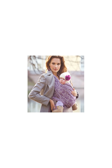 Слинг Diva Milano с шерстью, Veneziano Viola