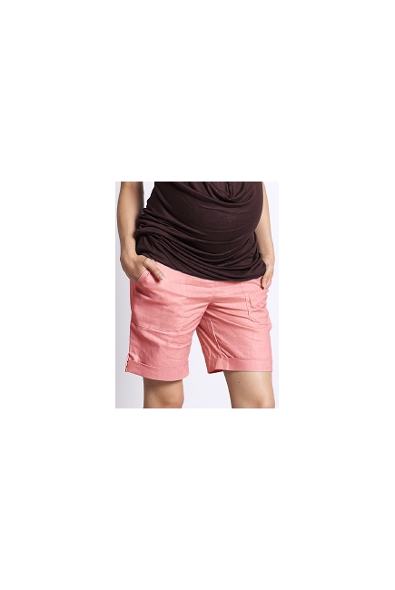 Шорты для беременных и кормящих Mothers en Vogue Boardwalk, розовый