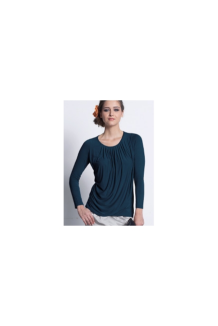 Топ для кормления Mothers en Vogue "Goddess Drape", Mood Indigo