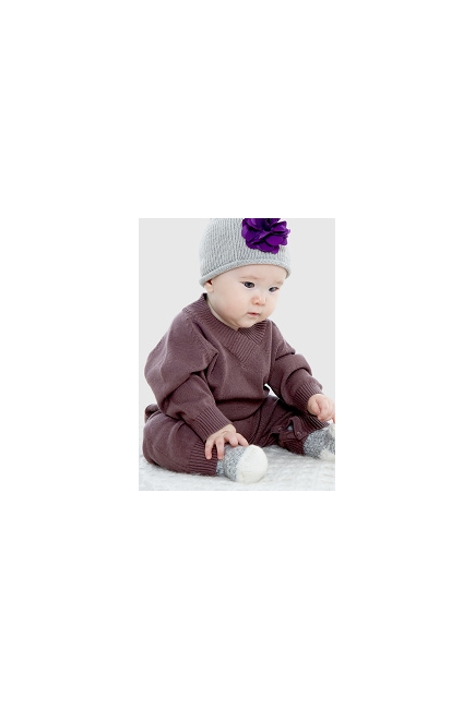 Комбинезон детский Brooke's, коричневый