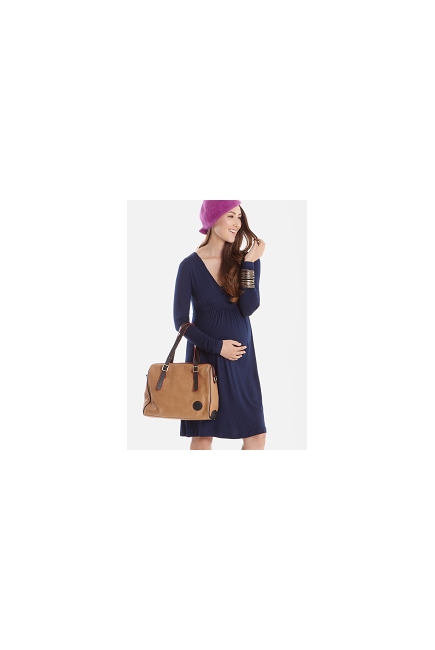 Платье для кормящих Mothers en Vogue Sophie Swing, индиго