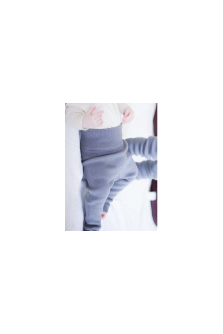 KoCoi Штаны детские из шерсти мериноса, графит