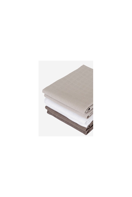 Комплект муслиновых пеленок для новорожденных Jollein, fuchsia/pink/white