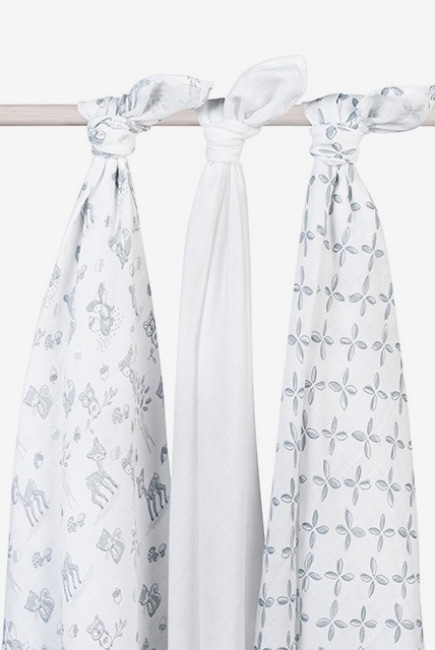 Комплект муслиновых пеленок для новорожденных Jollein, Forest friends