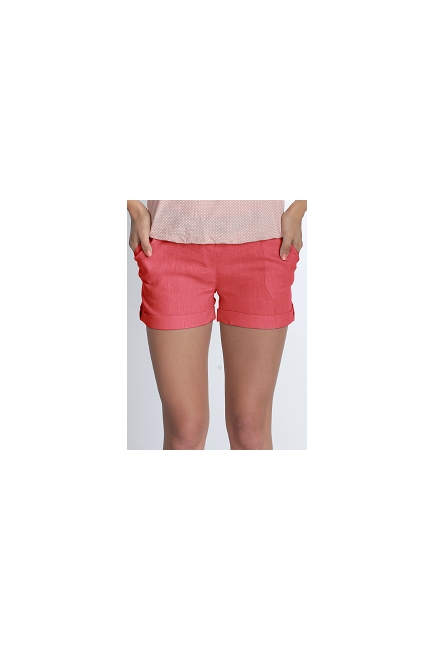 Шорты для беременных и родивших Mothers en Vogue Boardwalk короткие, маковый