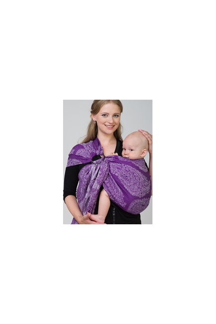 Слинг с кольцами Diva Essenza, Viola с бамбуком