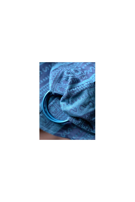 Слинг с кольцами Ellevill Zara Blueberry