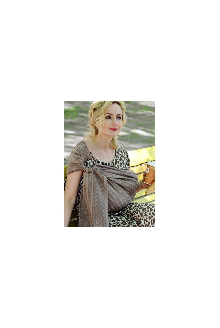 Слинг с кольцами Ellevill Zara Chocco