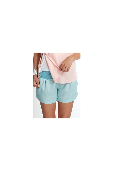 Шорты для беременных и кормящих Mothers en Vogue Promenade, цвет голубой